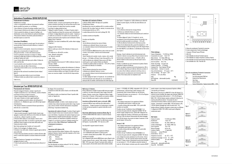 Imagen de la primera página del manual del dispositivo BW8010