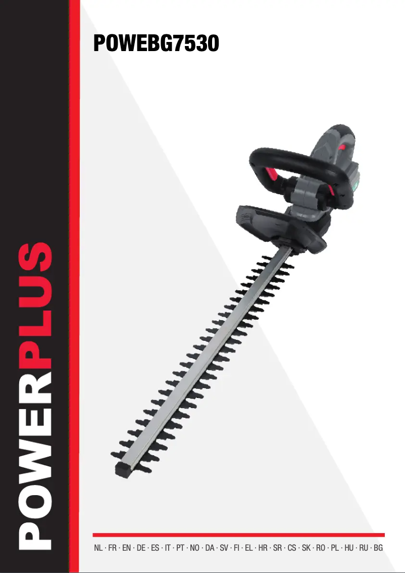 Página 1 del manual Manual de usuario PowerPlus POWEBG7530