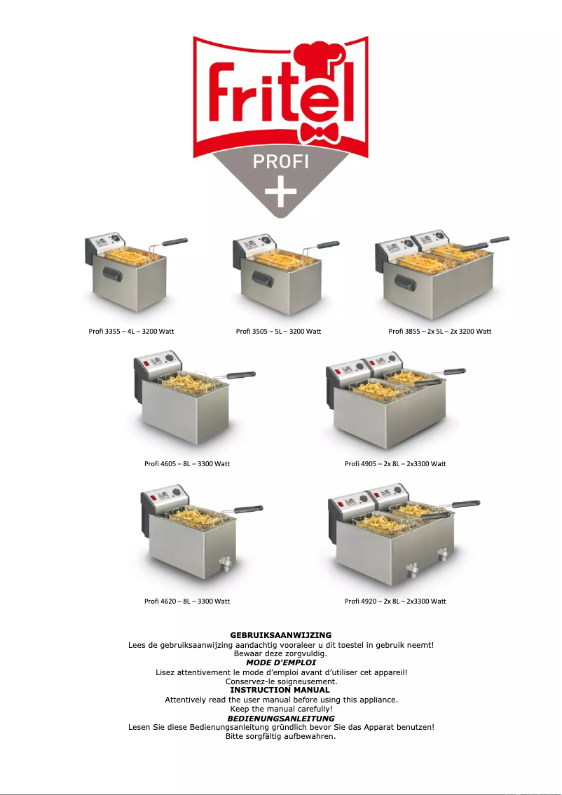 Imagen de la primera página del manual del dispositivo Profi 4605