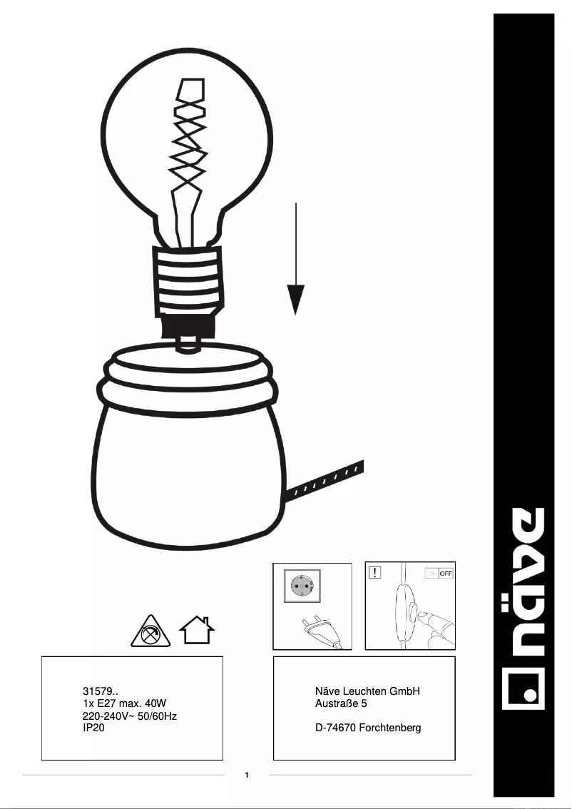 Imagen de la primera página del manual del dispositivo Max