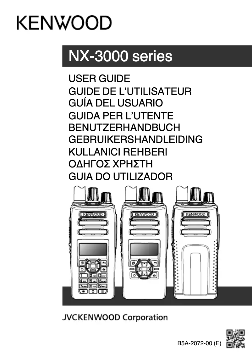 Imagen de la primera página del manual del dispositivo NX-3420