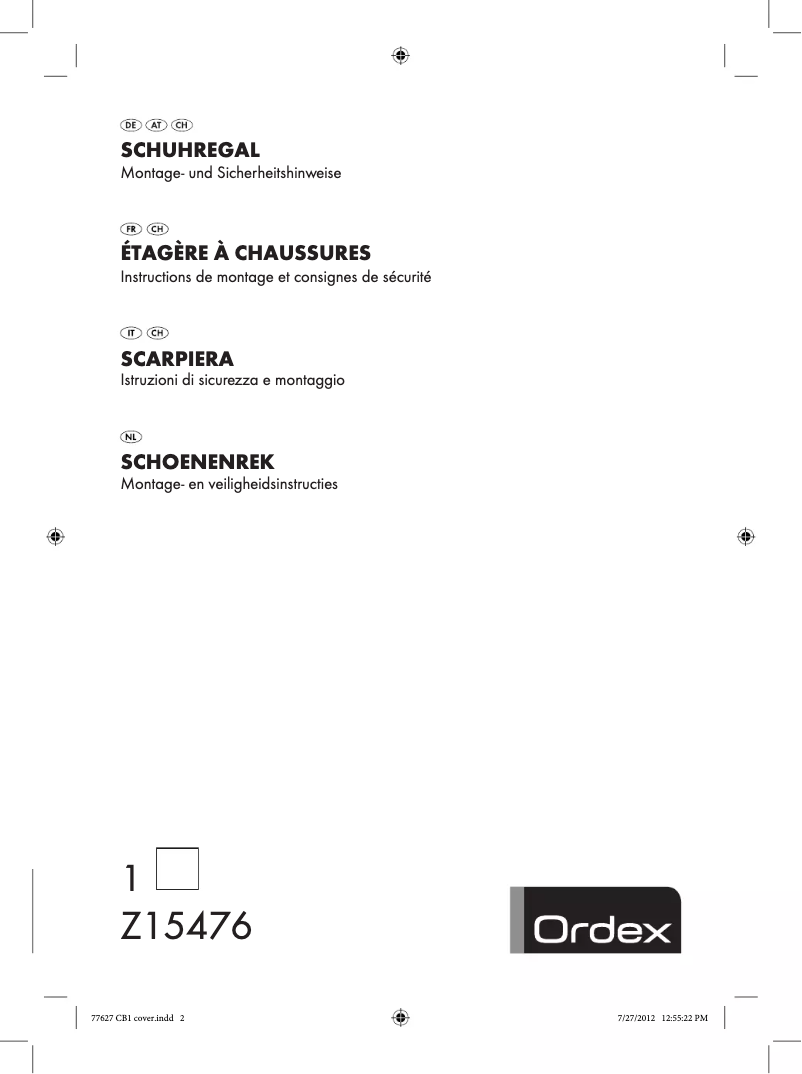 Imagen de la primera página del manual del dispositivo IAN 77627