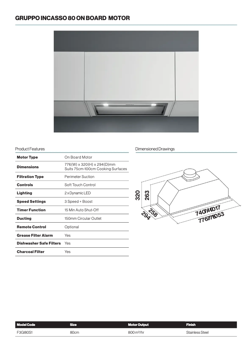 Imagen de la primera página del manual del dispositivo F3GI80S1