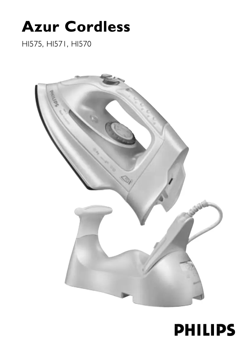 Página 1 del manual Manual de usuario Philips Azur HI575