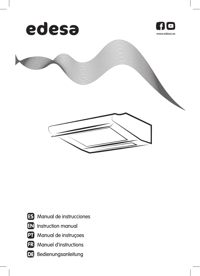 Imagen de la primera página del manual del dispositivo ECS-6213 X