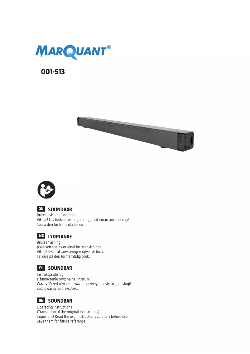 Imagen de la primera página del manual del dispositivo 001-513