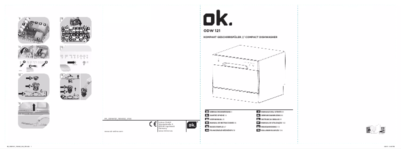 Imagen de la primera página del manual del dispositivo ODW 121
