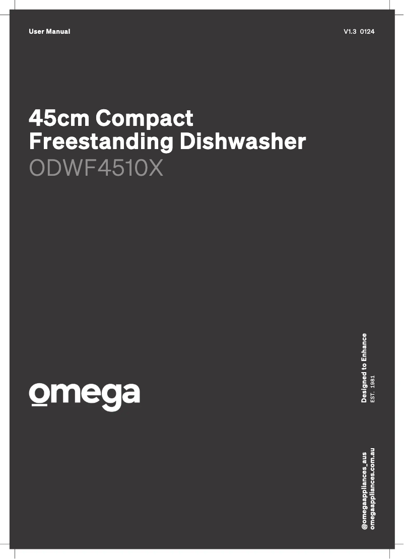 Imagen de la primera página del manual del dispositivo ODWF4510X