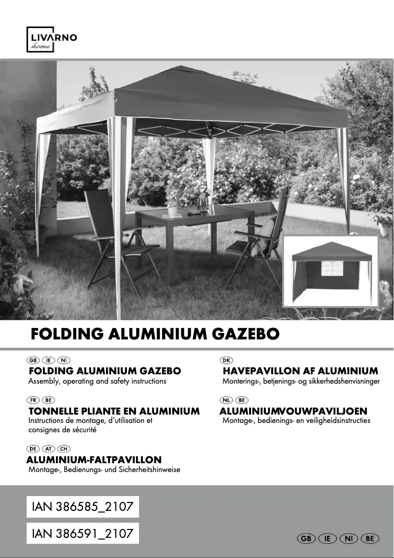 Página 1 del manual Manual de usuario Livarno Lux IAN 386591