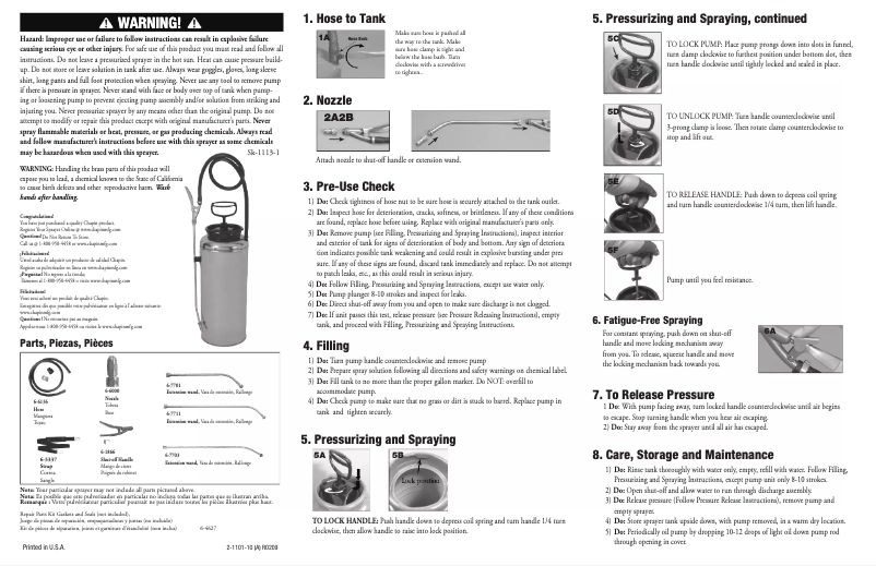 Imagen de la primera página del manual del dispositivo 1739