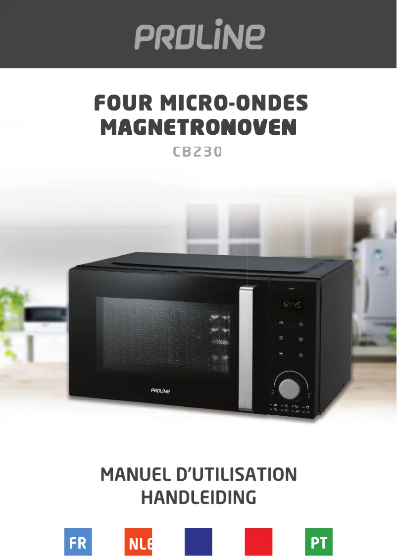 Imagen de la primera página del manual del dispositivo CB230