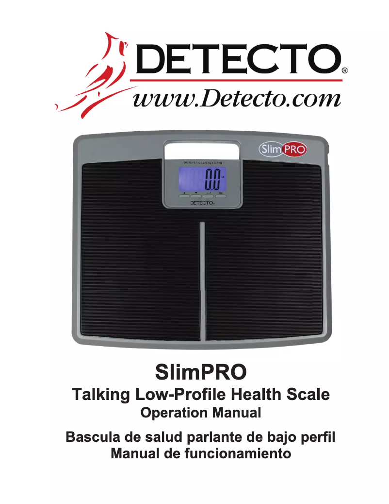 Imagen de la primera página del manual del dispositivo SlimPRO