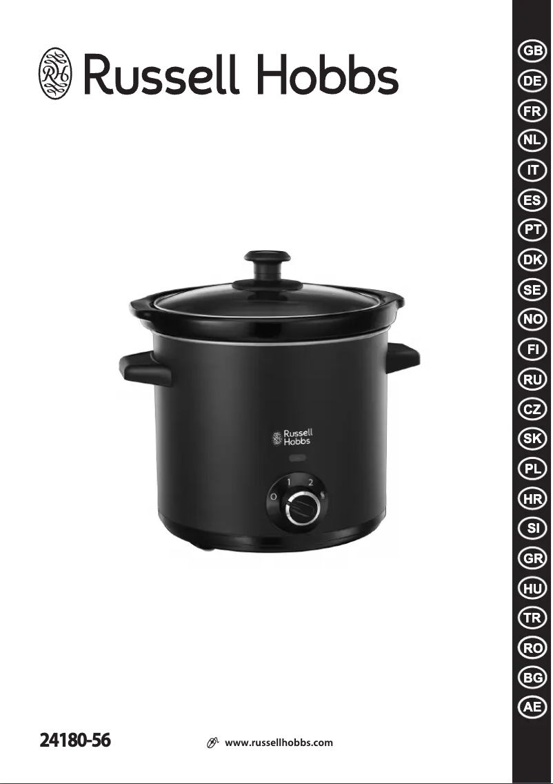 Página 1 del manual Manual de usuario Russell Hobbs Chalkboard 24180