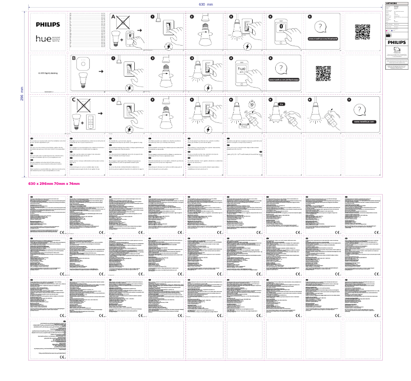 Página nº 1 - Manual de usuario Philips Hue Ambiance