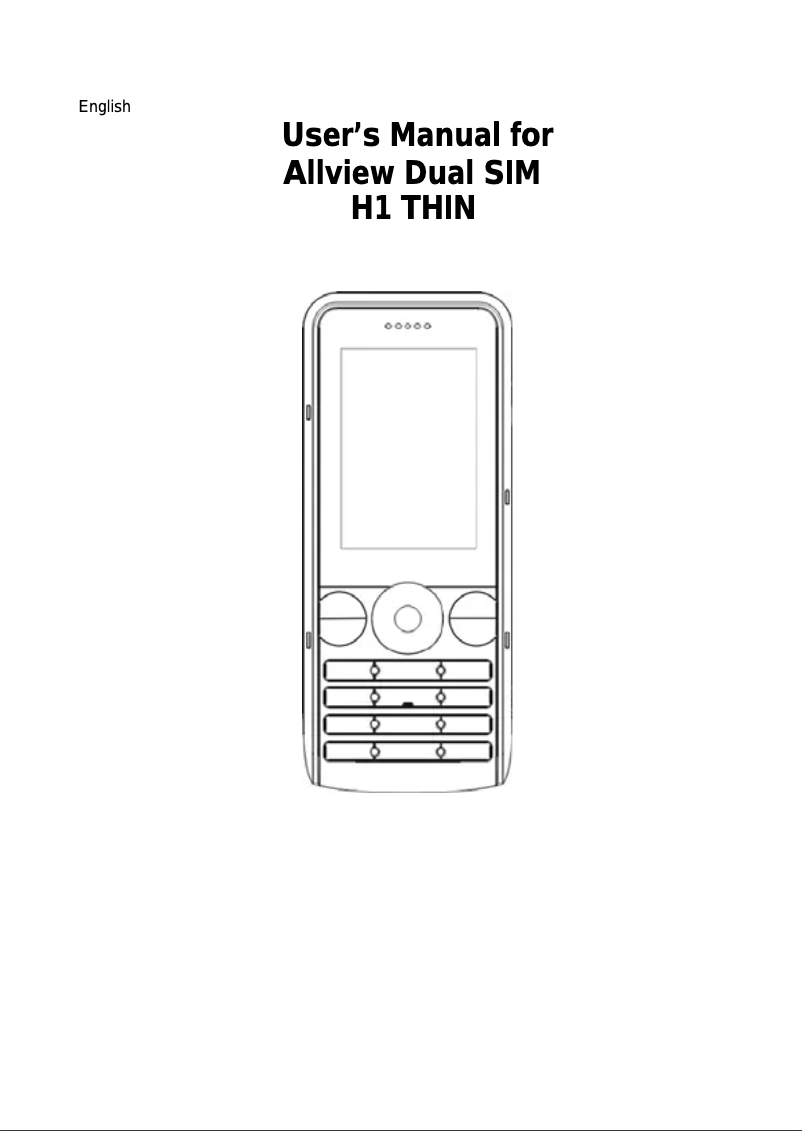 Imagen de la primera página del manual del dispositivo H1 Thin