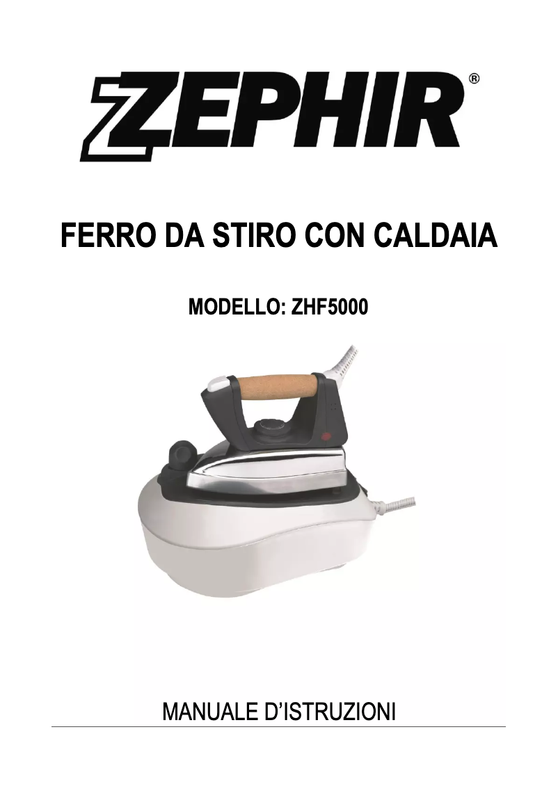 Página 1 del manual Manual de usuario Zephir ZHF5000