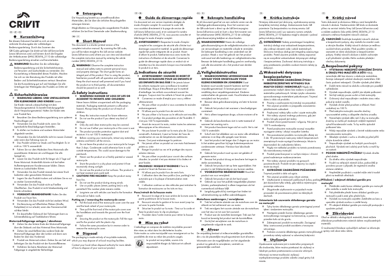 Página nº 1 - Manual de usuario Crivit HG02373A