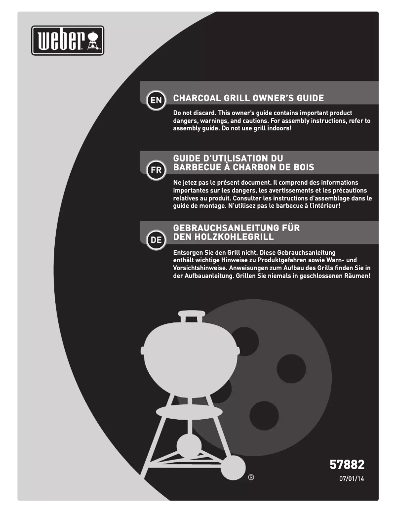 Página 1 del manual Manual de usuario Weber Performer Premium GBS