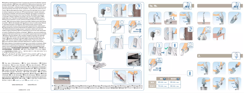 Imagen de la primera página del manual del dispositivo Dual Force 2 in 1 RH6737