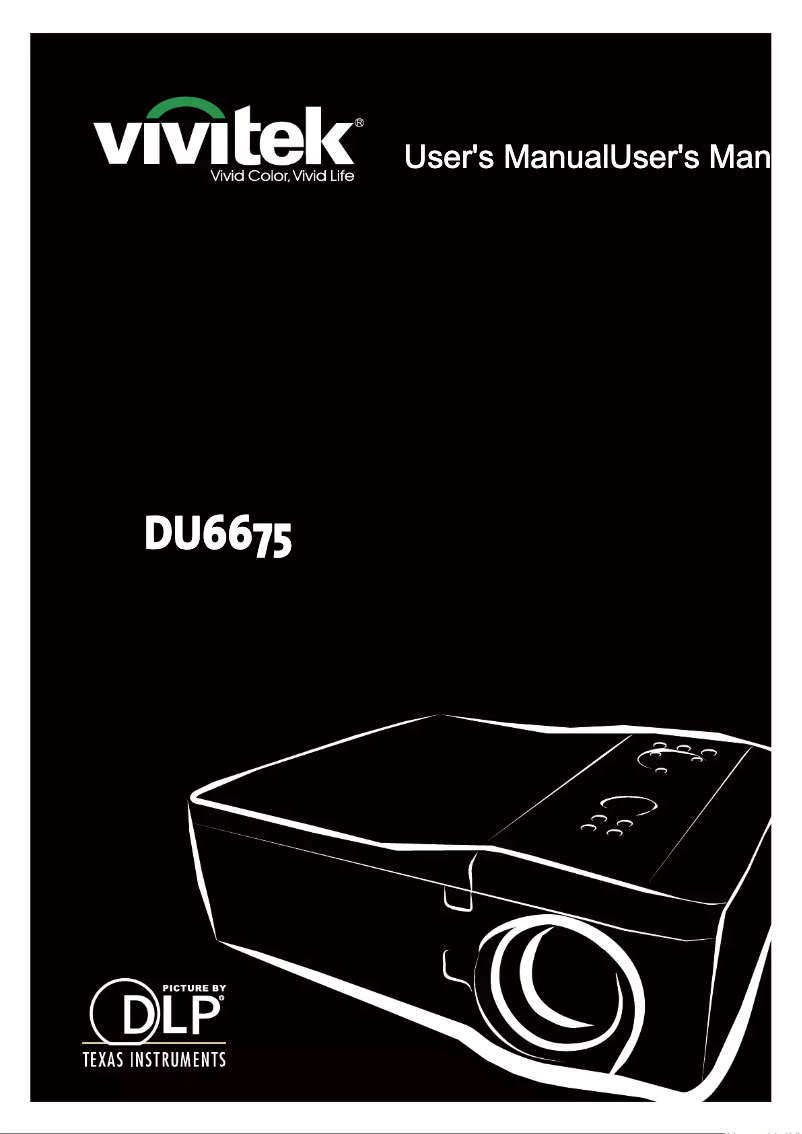 Imagen de la primera página del manual del dispositivo DU6675