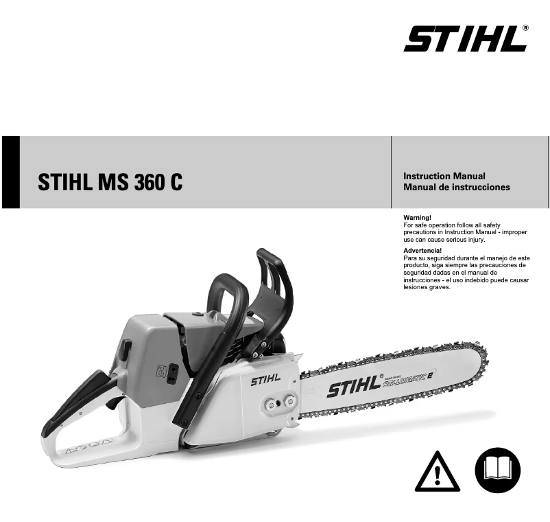 Página 1 del manual Manual de usuario Stihl MS 360 C