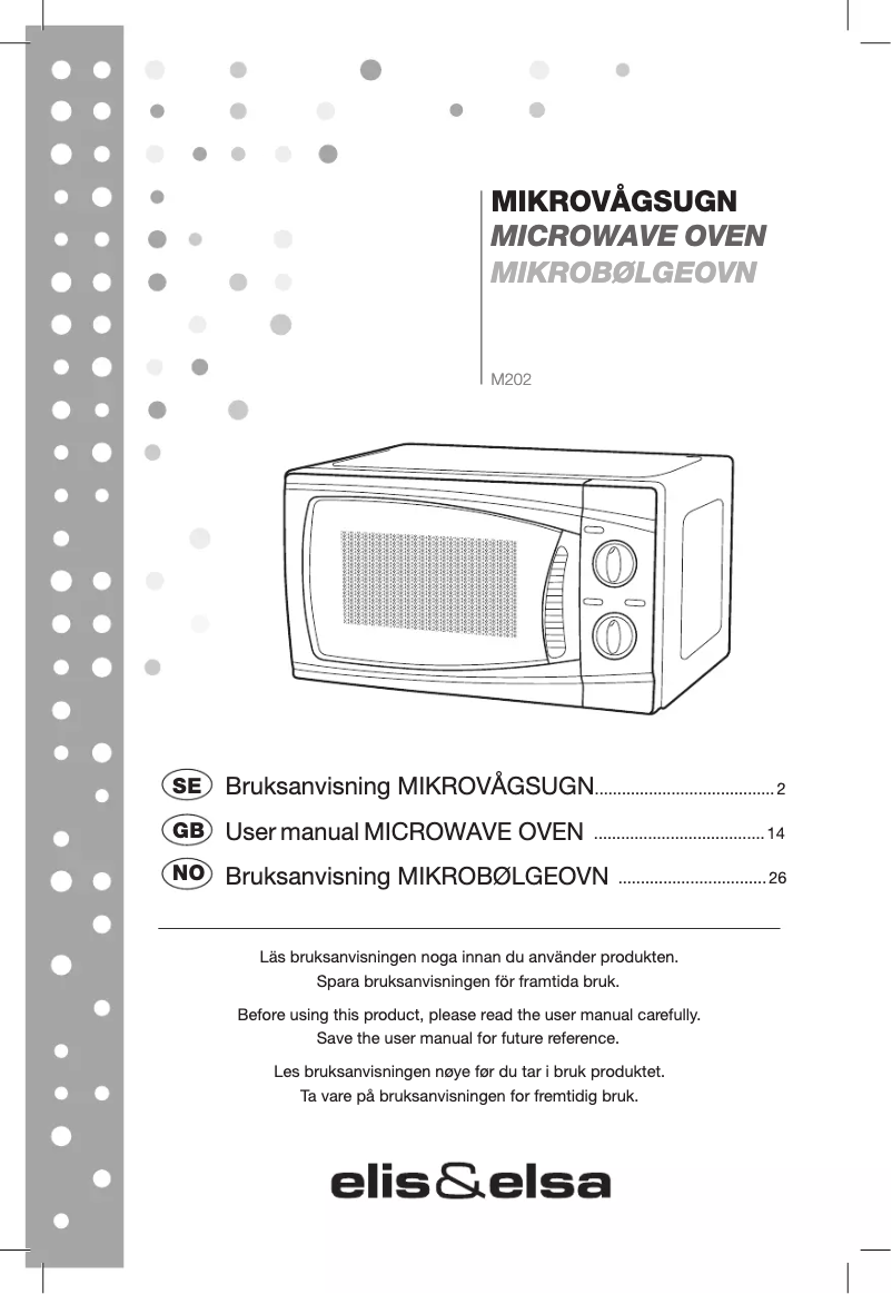 Imagen de la primera página del manual del dispositivo M202