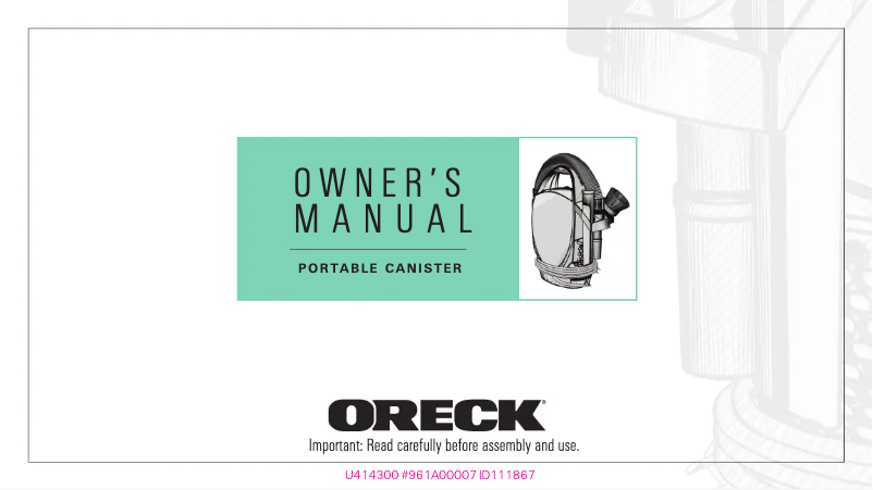 Imagen de la primera página del manual del dispositivo Ultimate CC1605