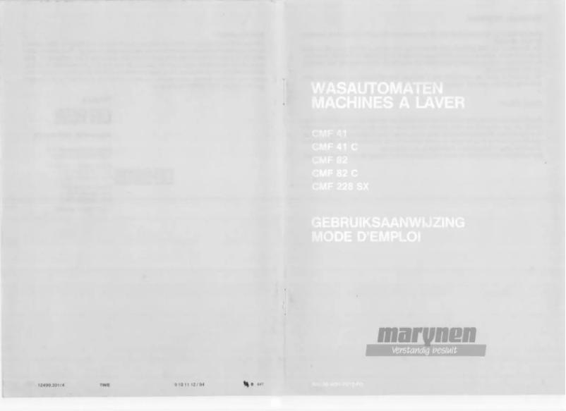 Imagen de la primera página del manual del dispositivo CMF 41C