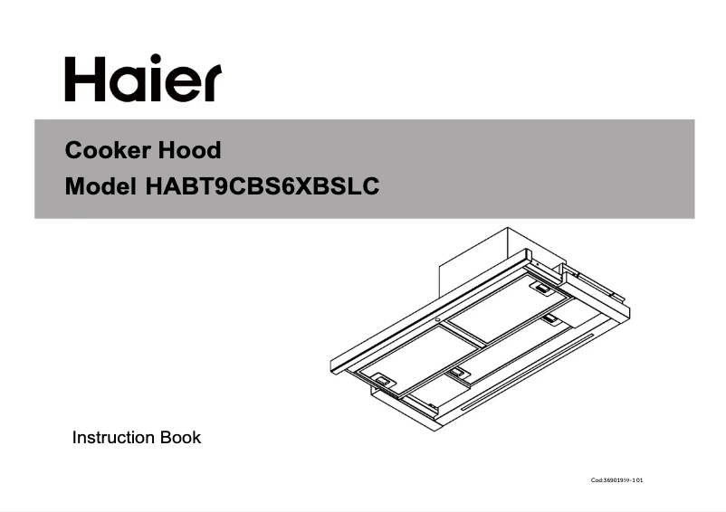 Página 1 del manual Manual de usuario Haier HABT9CBS6XBSLC