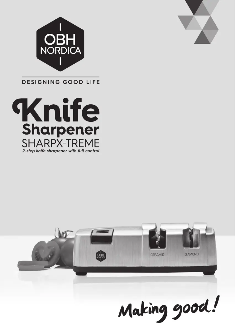 Página nº 1 - Manual de usuario OBH Nordica SharpX-treme 9967