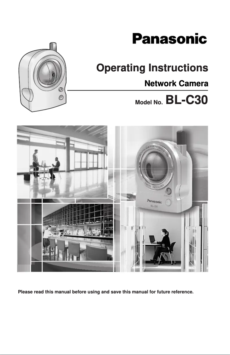Imagen de la primera página del manual del dispositivo BL-C30