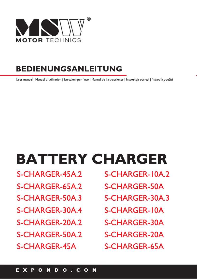 Imagen de la primera página del manual del dispositivo S-CHARGER-20A.2