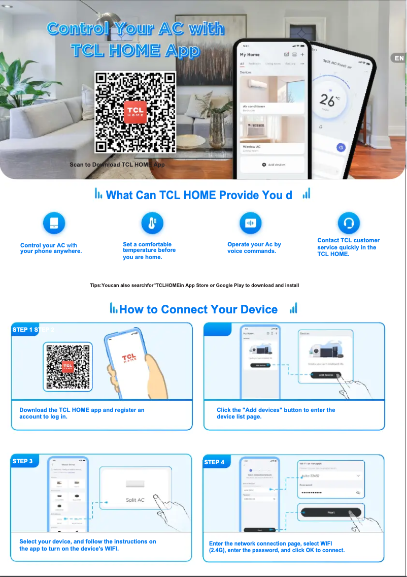 Imagen de la primera página del manual del dispositivo FreshIN S12C7S0