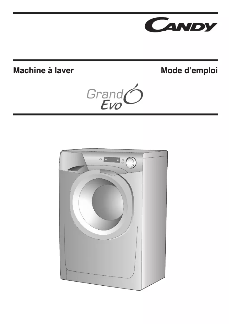 Página 1 del manual Manual de usuario Candy EVO 9142DW-47