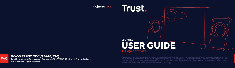 Página 1 del manual Manual de usuario Trust Avora 2.1