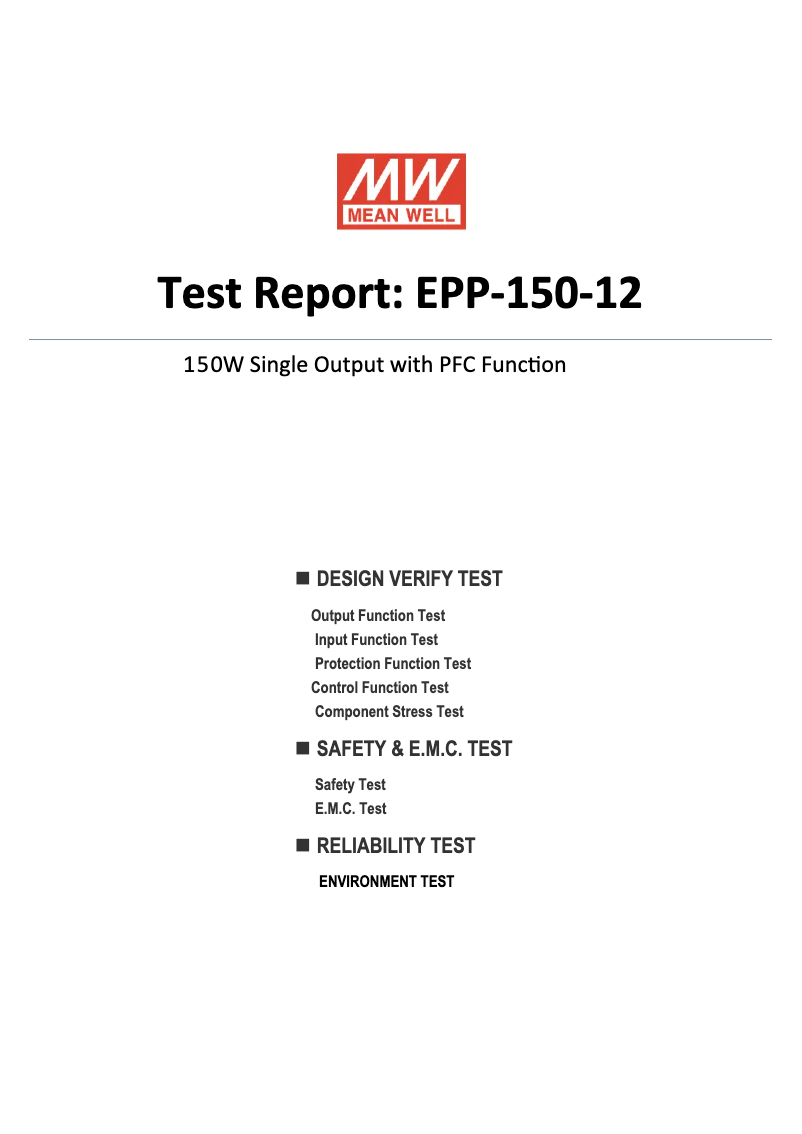 Imagen de la primera página del manual del dispositivo EPP-150-12