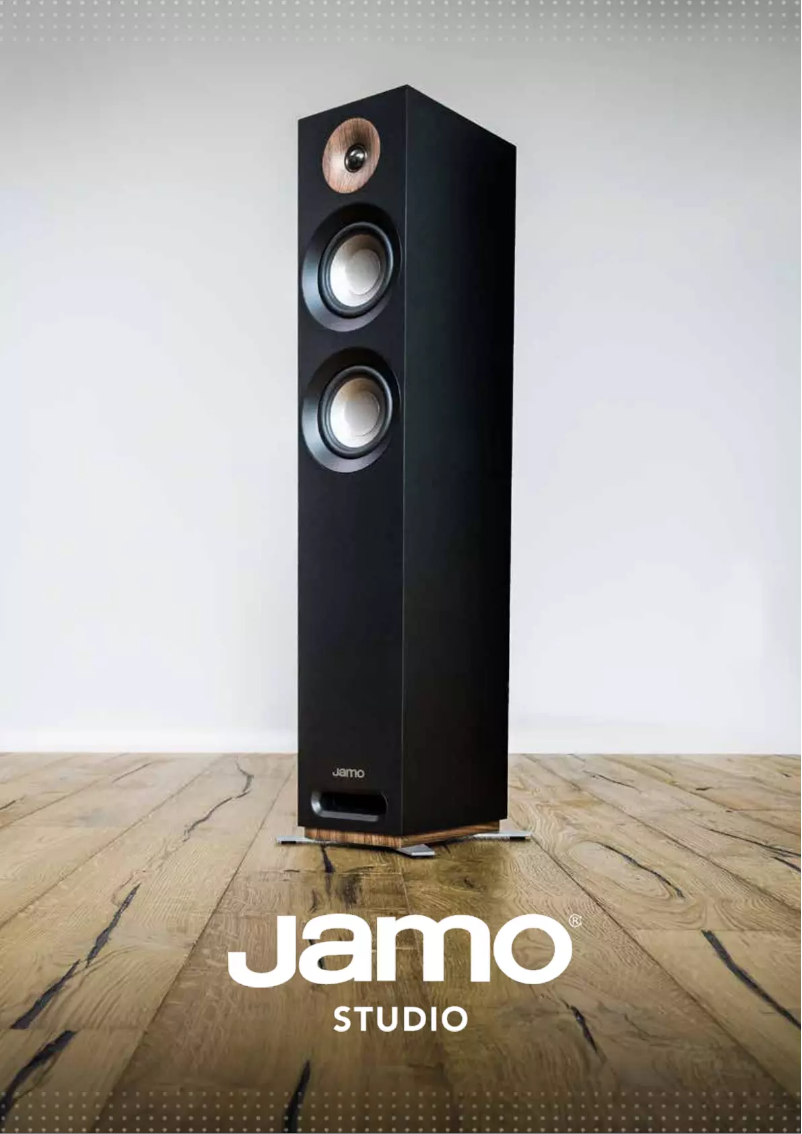 Página 1 del manual Folleto Jamo S 805