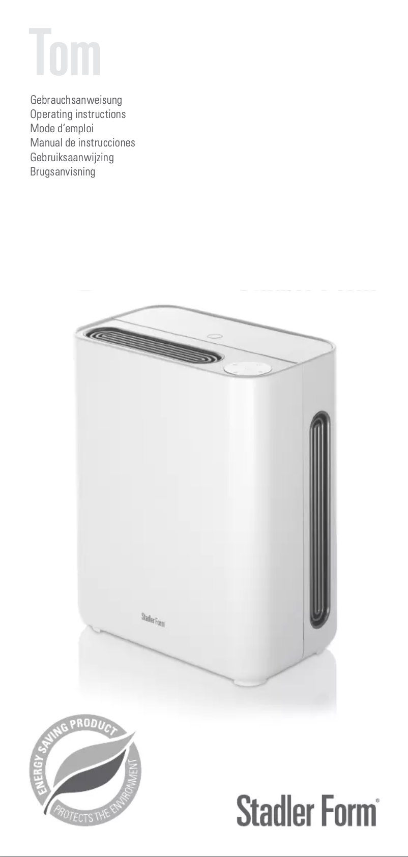 Imagen de la primera página del manual del dispositivo Tom