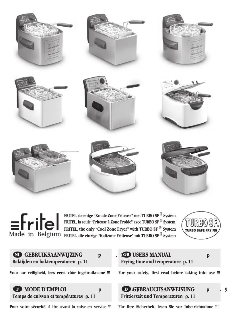 Imagen de la primera página del manual del dispositivo TSF 4050