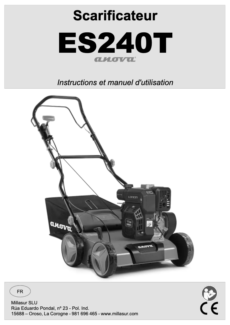 Página 1 del manual Manual de usuario Anova ES240T