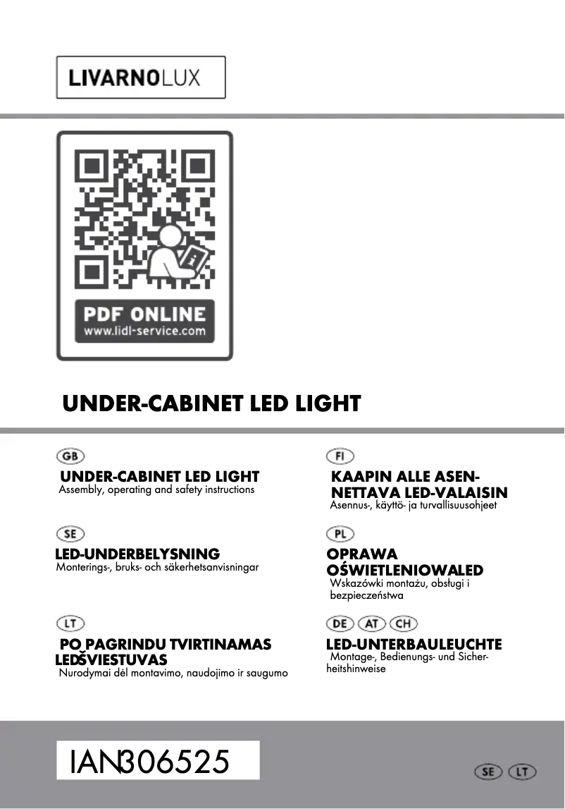 Imagen de la primera página del manual del dispositivo HG04436A