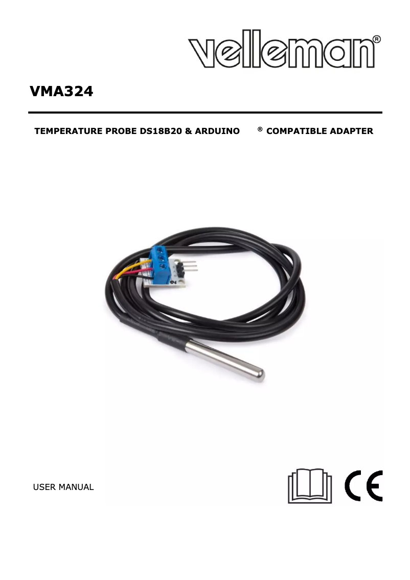 Página 1 del manual Manual de usuario Velleman VMA324