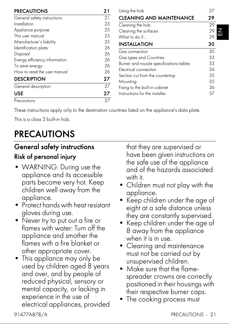 Imagen de la primera página del manual del dispositivo SRV896POGH