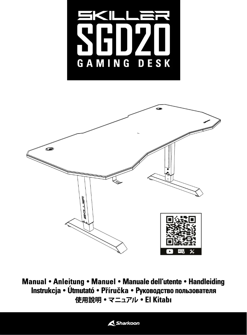 Página nº 1 - Manual de usuario Sharkoon Skiller SGD20