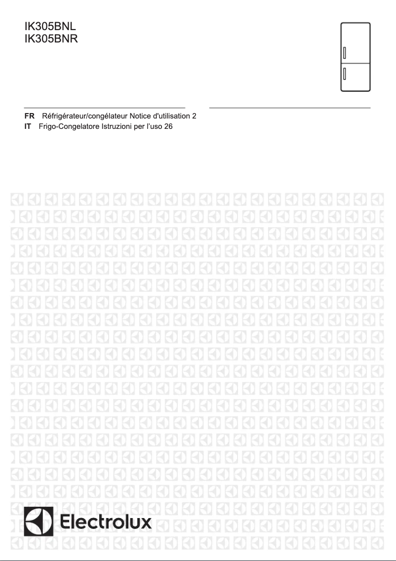 Imagen de la primera página del manual del dispositivo IK305BNL