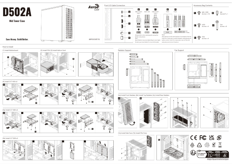 Imagen de la primera página del manual del dispositivo D502A