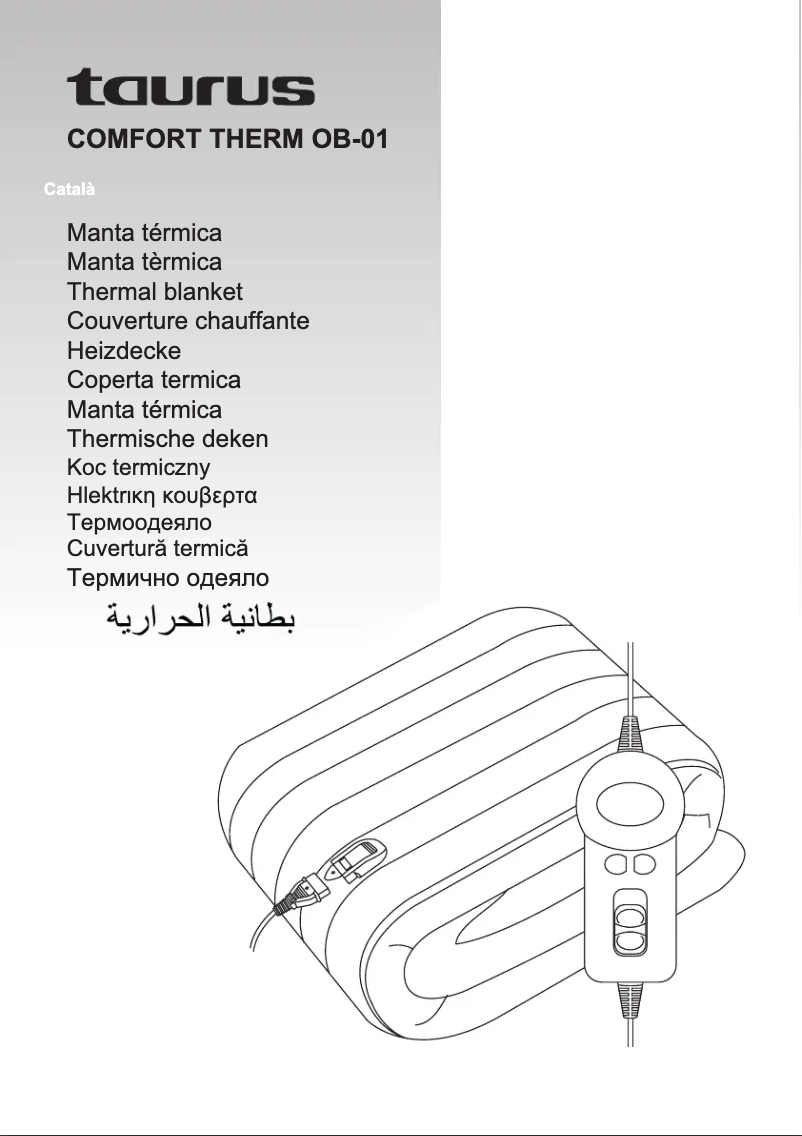 Página 1 del manual Manual de usuario Taurus Comfort Therm OB-01