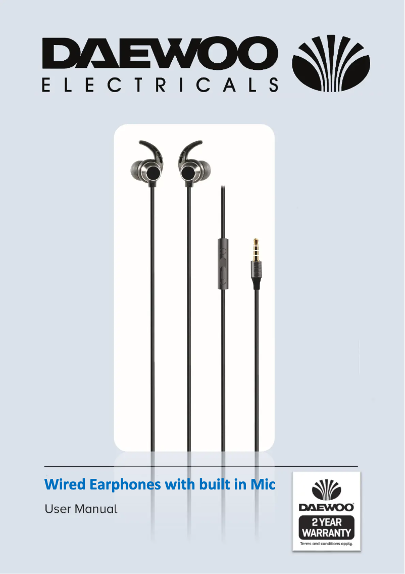 Página 1 del manual Manual de usuario Daewoo AVS1411