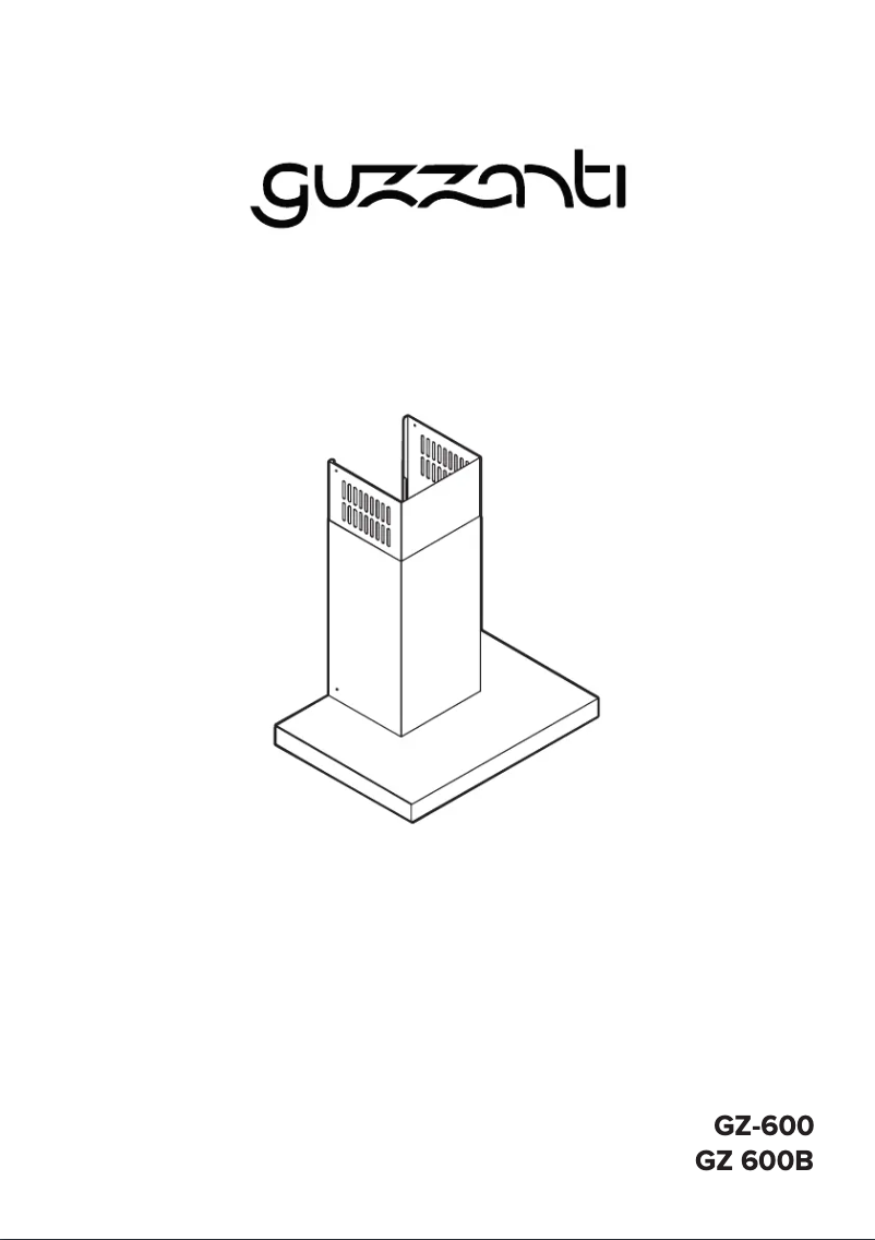 Página 1 del manual Manual de usuario Guzzanti GZ 600B