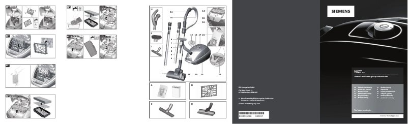 Imagen de la primera página del manual del dispositivo VSC7X300